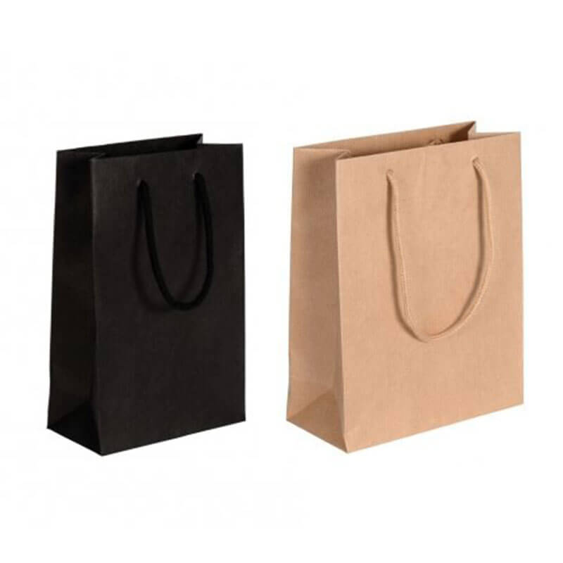 Exklusive Papiertaschen mit Baumwollkordel Lieferung in 6-8 Tage